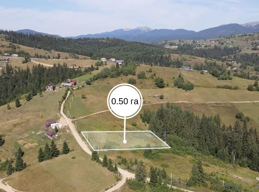 Земельна ділянка с. Яблуниця 0.5га Яремче - зображення 1