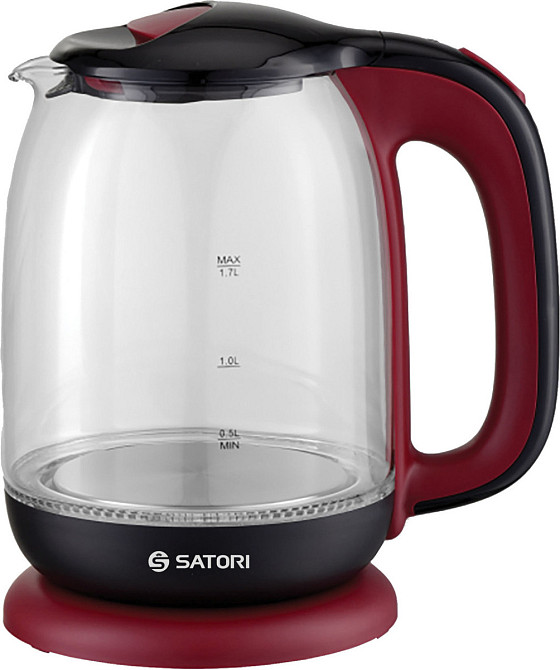 Электрочайник 1.7 л Satori SGK-4180-RD Киев - изображение 1