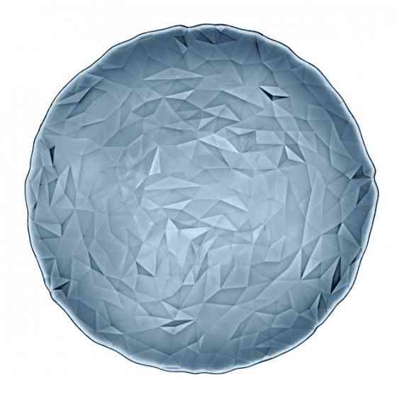 Скляне Блюдо 33 см Diamond Ocean Blue Bormioli Rocco 431260-F-26321990 Київ