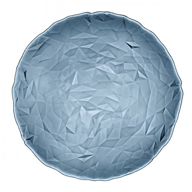 Скляне Блюдо 33 см Diamond Ocean Blue Bormioli Rocco 431260-F-26321990 Київ - зображення 1