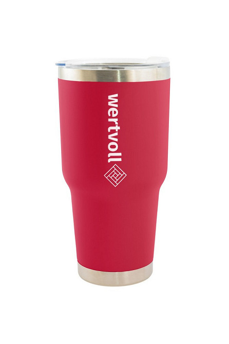 Термокружка WERTVOLL "YUMMY" 900 мл SS красная RX-7002RD Харьков - изображение 1