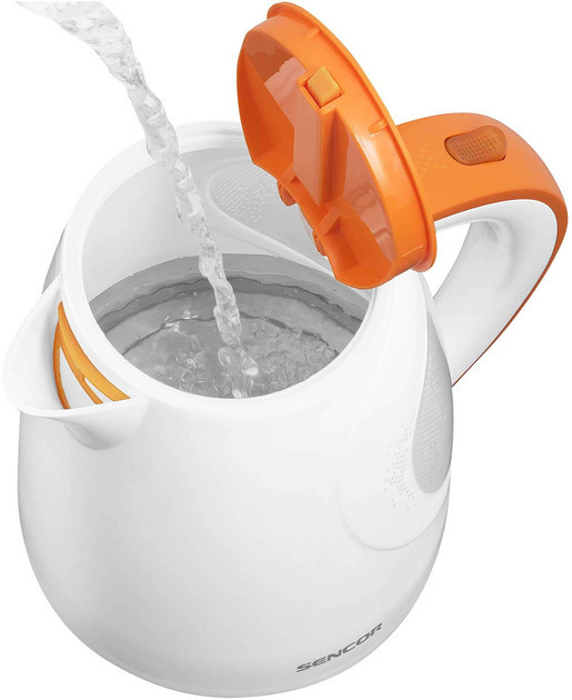Электрочайник Sencor SWK 1513OR 1.5 л оранжевый Київ - зображення 7