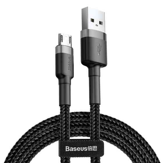 Дата кабель Baseus Cafule MicroUSB Cable 2.4A (1m) (CAMKLF-B) Херсон