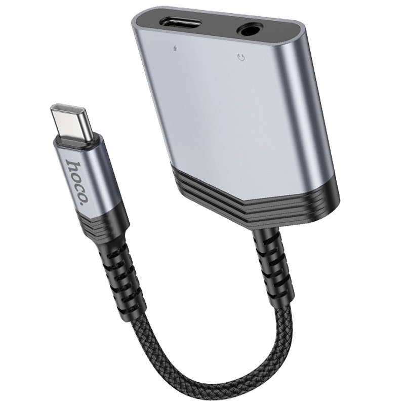 Переходник Hoco LS39 Type-C to Type-C + 3.5mm Херсон - изображение 6