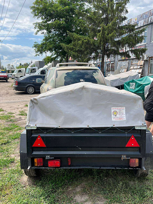 Новий причіп 150х130х35 (завод причепів "Дніпро") Сарни - зображення 2