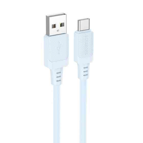Дата кабель Borofone BX115 Lotto USB to Type-C 3A (1m) Херсон