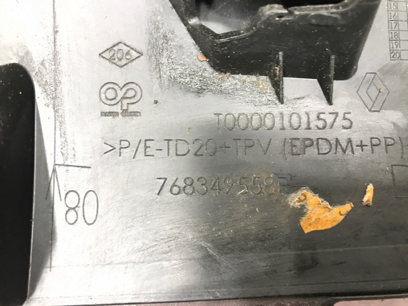 Накладка стойки передней Renault Scenic J95 1.5 DIESEL K9K 2009 прав. (б/у) Киев - изображение 7