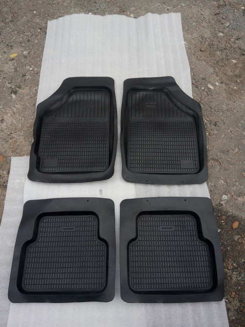 Килимки універсальні гумові високий борт комплект 4 шт. Баришівка - зображення 11