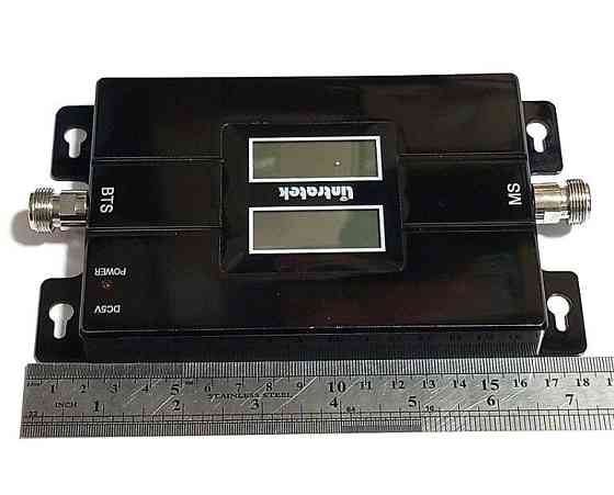Усилитель GSM 3G/4G сигнала двухдиапазонный LTK-1560-GW 900 + 2100 MГц с 2-мя дисплеями, 100-200 кв. Дніпро