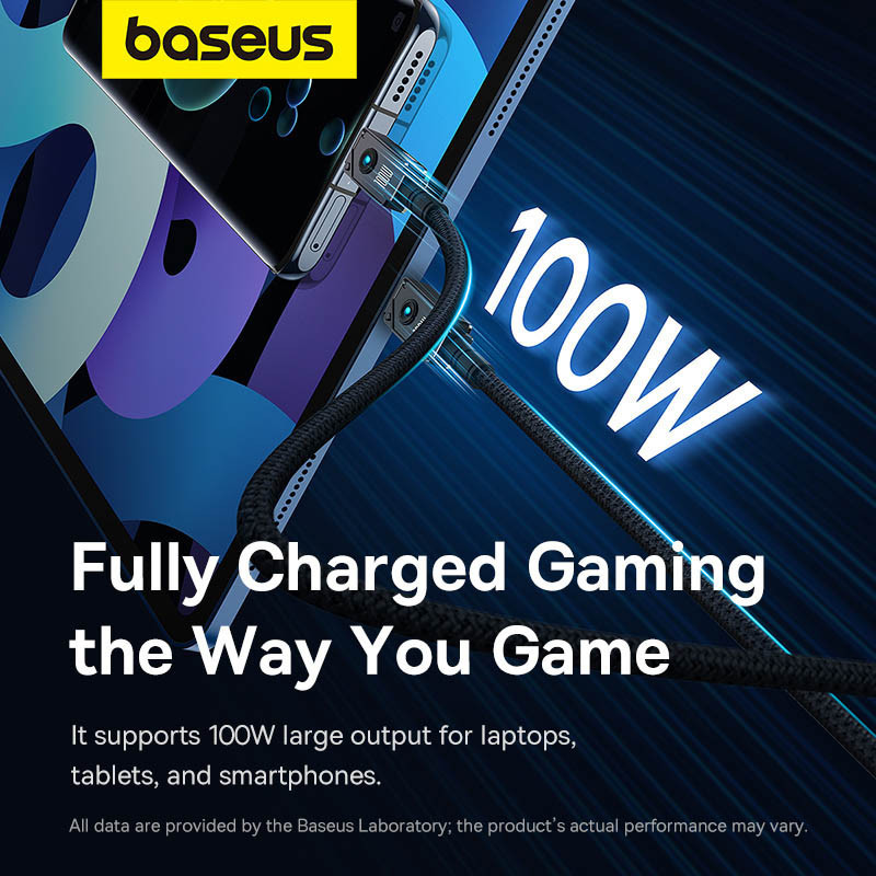 Дата кабель Baseus Unbreakable Series Fast Charging Type-C to Type-C 100W 1m (P10355800111-0) Херсон - зображення 5