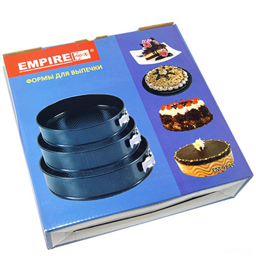 Разъемные формы Empire в наборе 22 см, 24 см и 26 см Одесса - изображение 5