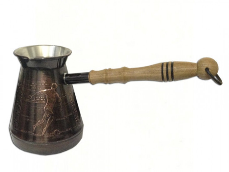 Турка 500 мл Футбол темно-золота Ф-500 Киев - изображение 1