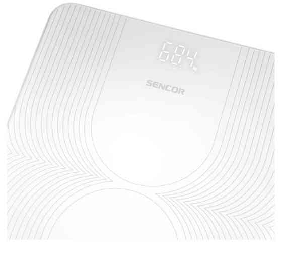 Весы напольные Sencor SBS2475WH 180 кг белые Київ
