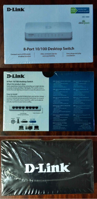 Мережеві пристрої D-Link DES1008A/DWL-G700AP Винница - изображение 2