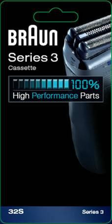 Бриюча сітка і ріжучий блок BRAUN Series 3 32S Київ - зображення 1