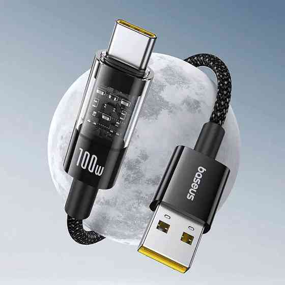 Дата кабель Baseus Gem Fast Charging USB to Type-C 100W (1m) (P10373002211) Херсон
