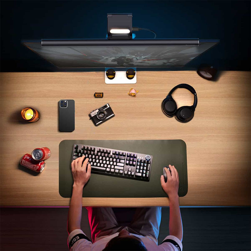 LED лампа для компьютера Baseus I-Wok2 Asymmetric Light Source Screen Hanging Light (Youth) Херсон - зображення 5