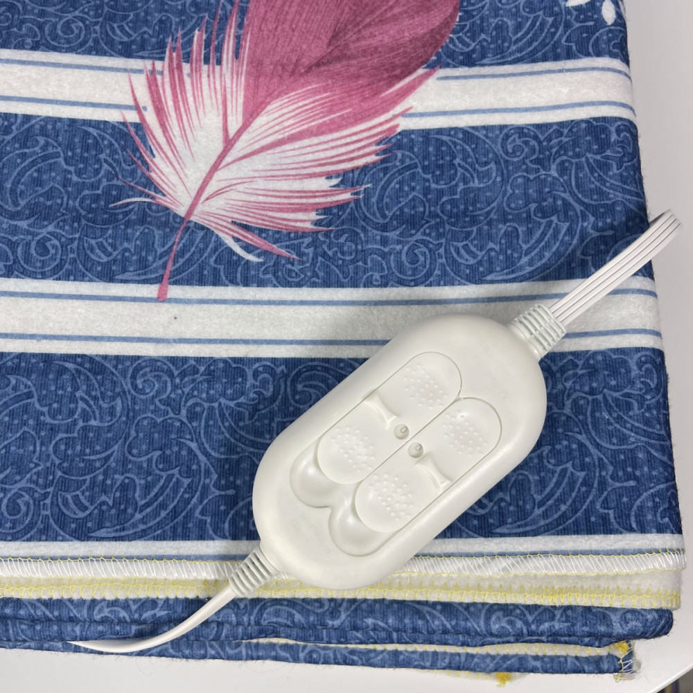 Електропростирадло з двома зонами LUX 155x170 двоспальне з кольоровим малюнком Туреччина байка 54947 Київ - зображення 1