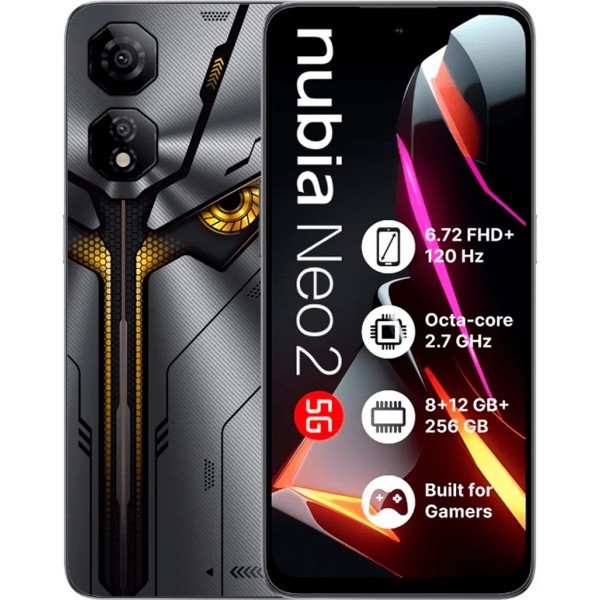Смартфон ZTE Nubia Neo 2 5G 8/256GB NFC Storm Gray Global UA (Код товару:37591) Харків - зображення 1