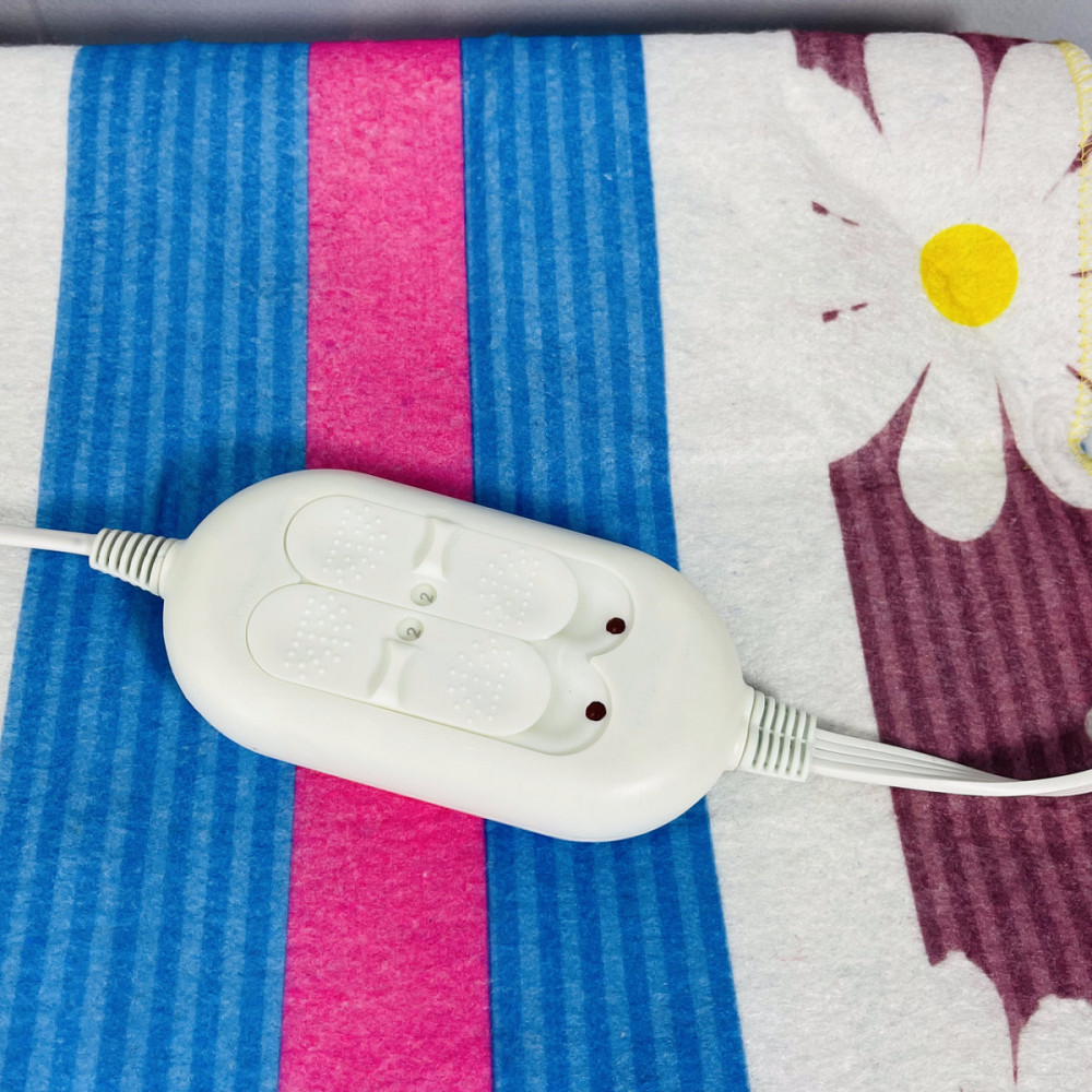 Електропростирадло з двома зонами LUX 155x170 з кольоровим малюнком Туреччина байка 34692 Київ - зображення 1