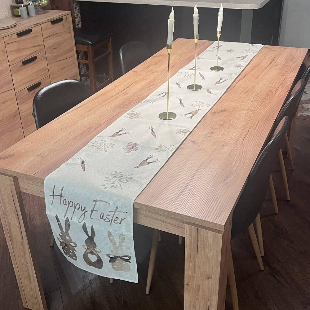 Дорожка раннер Пасхальные кролики 33х180см РА33180m Одеса - зображення 2