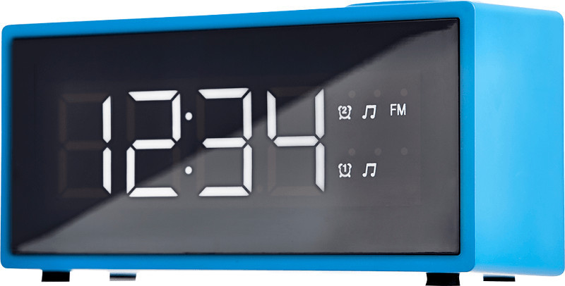 Радіо-годинник ECG RB-040-Blue Киев - изображение 1