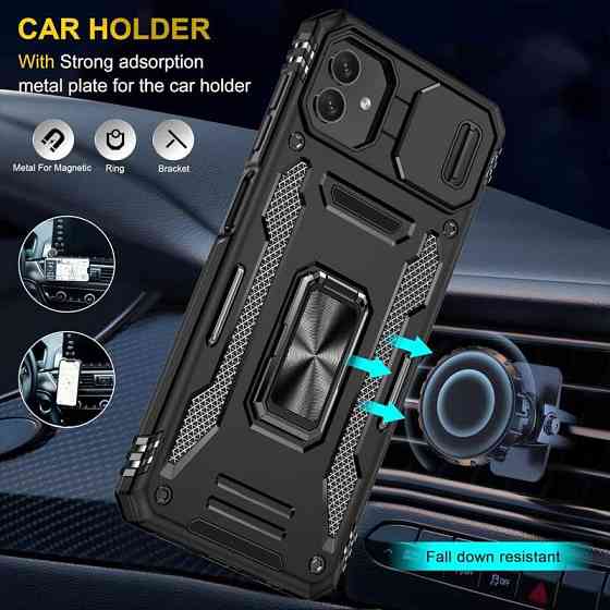 Ударопрочный чехол Camshield Army Ring для Samsung Galaxy A07 Херсон