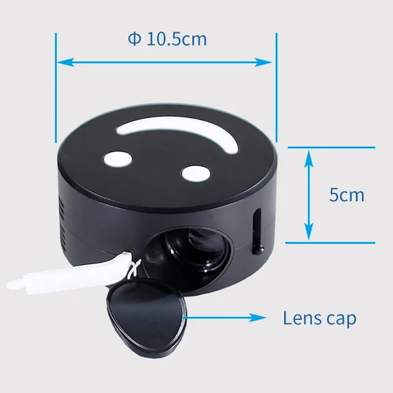 Детский портативный проектор Q2 Mini + трипод Херсон - зображення 12