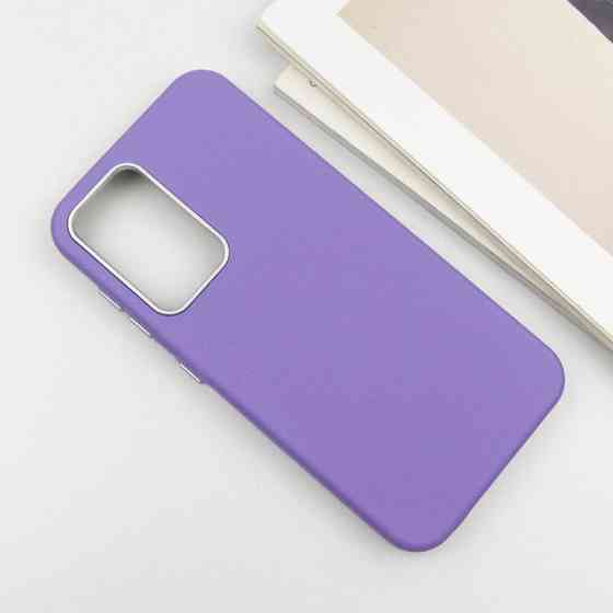 Кожаный чехол Leather Case Metal Buttons для Samsung Galaxy S23 FE Херсон