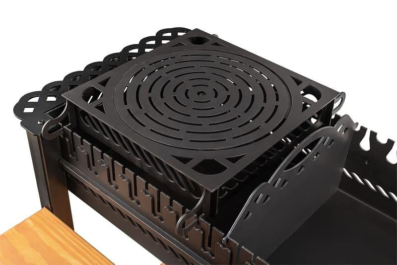 Мангал гриль BBQ Smoke House Garden комплектация "Optimum" Харків - зображення 5