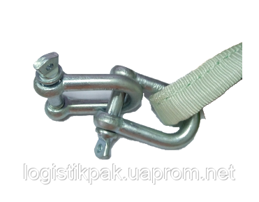 Буксировочный трос 3т 4,5 метра автомобильный  скоба-скоба Харьков - изображение 2