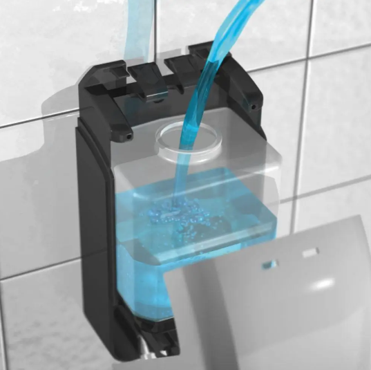 Дозатор мыла JVD CLEANLINE Hydroalcoholic Gel Белый Київ