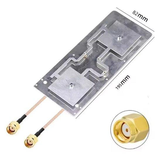 Антенна-пластина 2440-2570MHz 9-12dBi, RP SMA-male Днепр - изображение 1