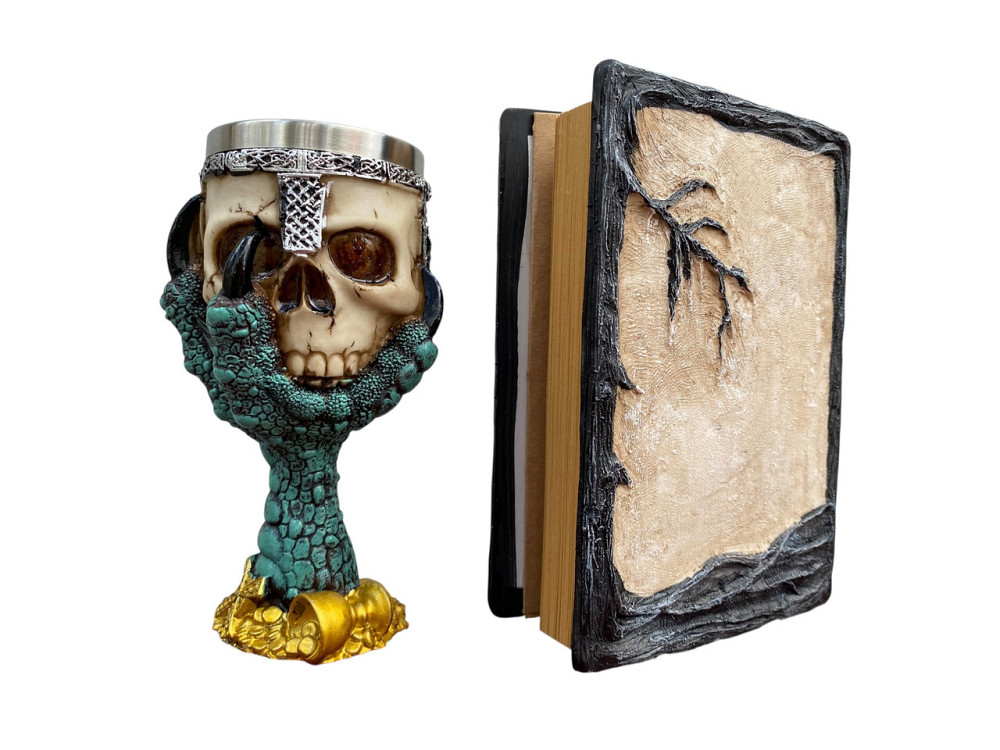 Подарочный набор Бокал 3 Лапа Дракона и Блокнот 3 «Тень Ворона» Київ - зображення 4