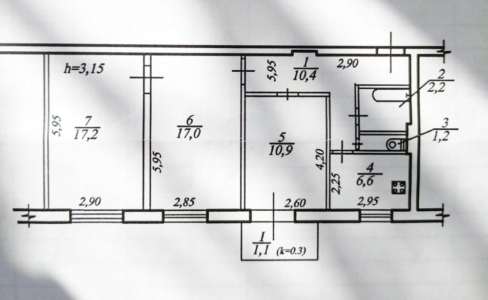 Продам 3-х к. квартиру. Левый берег Дніпро - зображення 11
