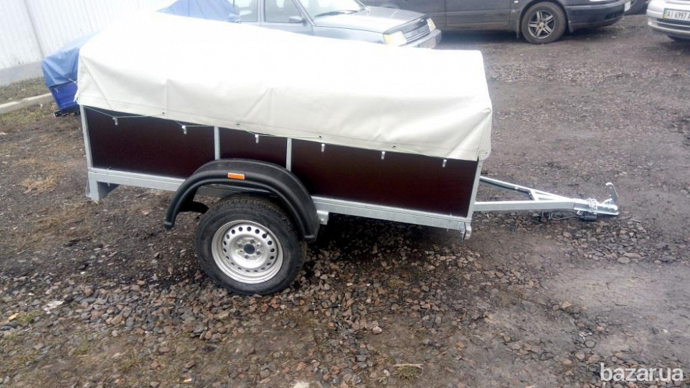 Причіп легковий ПГМФ-830220FZ 2.20 х 1.30 0.40 х м (фанерний рама цинк) Баришівка - зображення 8