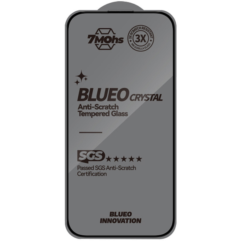 Защитное 2.5D стекло Blueo Crystal Anti-Scratch для Apple iPhone 16 Pro (6.3") Херсон - зображення 2