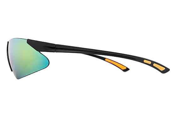 Очки открытые MASTERTOOL SPORTLINE GOLD MIRROR защита от царапин ANTI-SCRATCH мягкий носоупор Харків