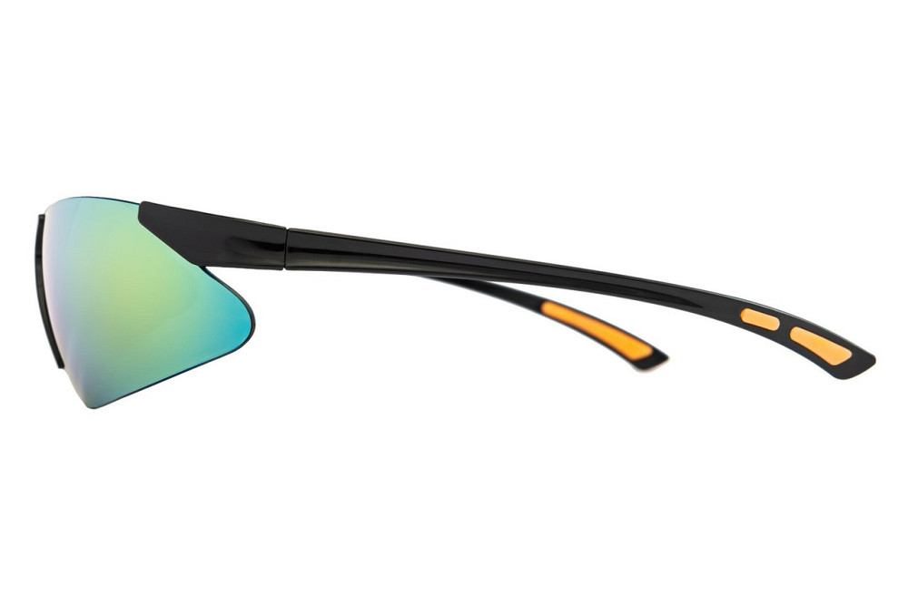 Очки открытые MASTERTOOL SPORTLINE GOLD MIRROR защита от царапин ANTI-SCRATCH мягкий носоупор Харьков - изображение 2