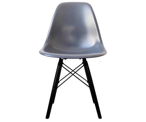 Стілець Тауер Вуд пластиковий темно-сірий колір Дніпро - зображення 3