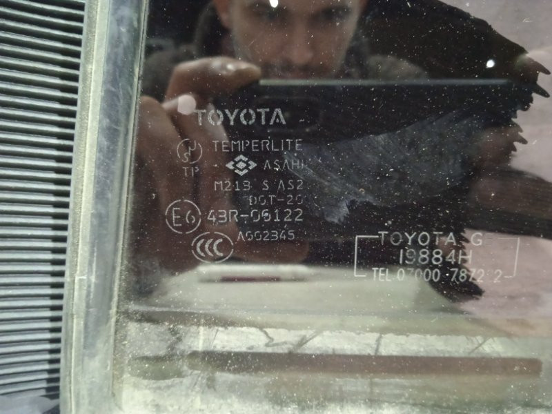Стекло двери задней правой (форточка) Toyota Prado 2002-2009 6812360221 (Арт. 12195) Київ - зображення 2