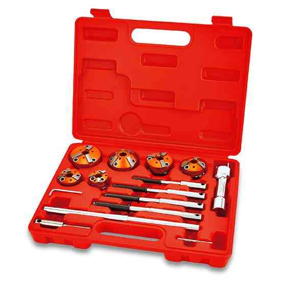 Набор фрез регулируемых (шарошки) для седел клапанов ДВС 15ед.  TOPTUL JGAI1502 Харьков