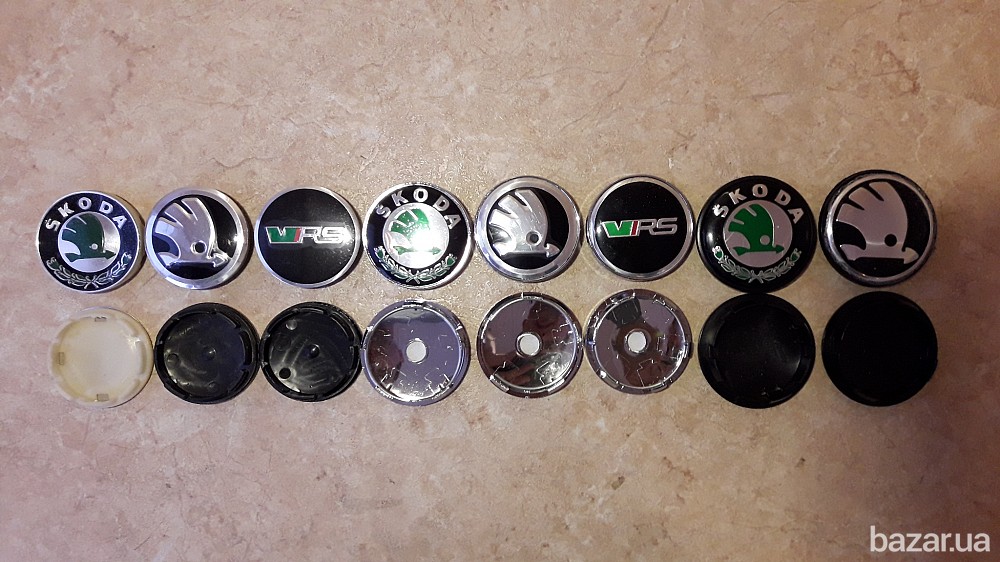 Ступичные колпачки (заглушки в диски) Skoda (Шкода) Київ - зображення 1