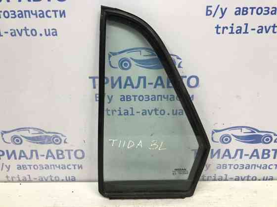 Стекло двери задней левой (форточка) Nissan Tiida C11 1.6 БЕНЗИН HR16 2004 (б/у) Київ