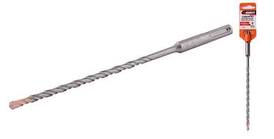 Бур по бетону GRANITE SDS-plus S4 6×210 мм 0-06-210 Харьков