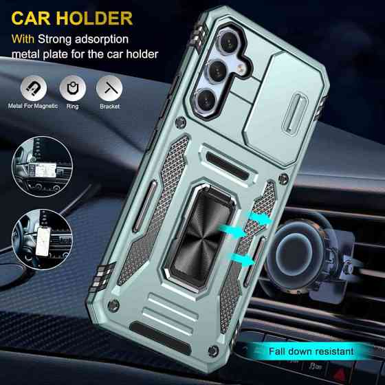 Ударопрочный чехол Camshield Army Ring для Samsung Galaxy A34 5G Херсон