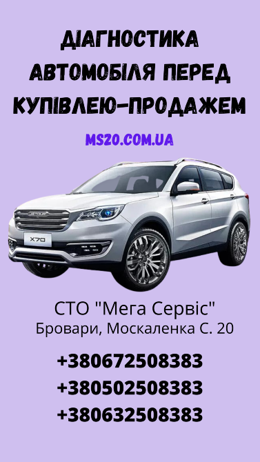 Діагностика Авто перед продажею-купівлею Бровари - зображення 1
