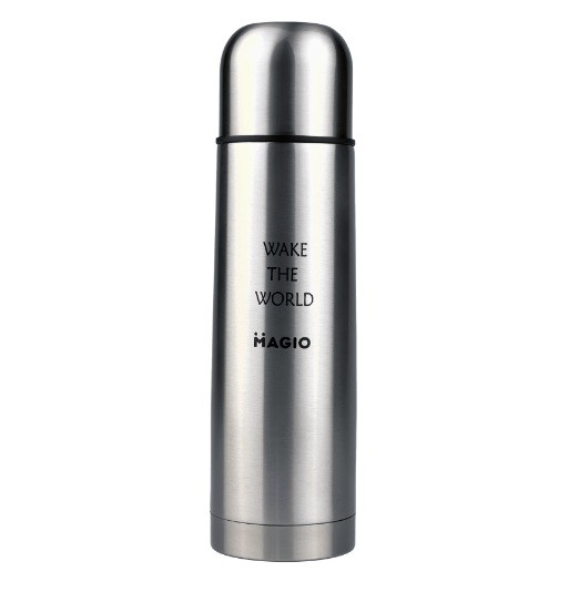 Термос питний Magio MG-1032S 750 мл сріблястий Киев - изображение 1