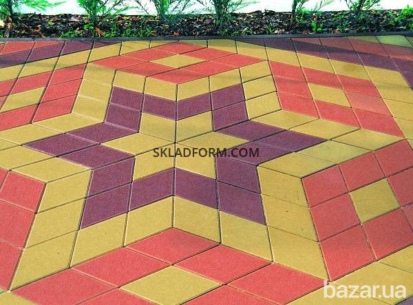 Формы для тротуарной плитки Ромб шагрень Дніпро - зображення 3