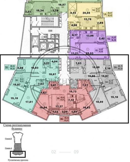 Продажа 3-х к. кв. в новом ЖК на Левобережной. № 21132517 Київ - зображення 2